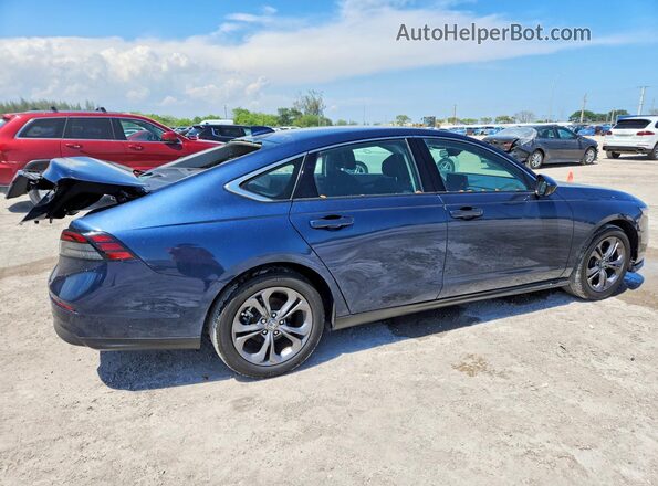 1HGCY1F34RA082353 2024 HONDA ACCORD Blue Задня права чверть