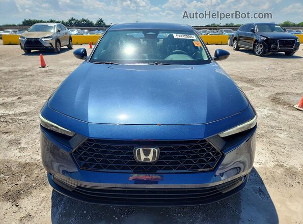 1HGCY1F34RA082353 2024 HONDA ACCORD Blue Вид спереду