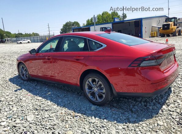 1HGCY1F34RA090968 2024 HONDA ACCORD Red Rear left