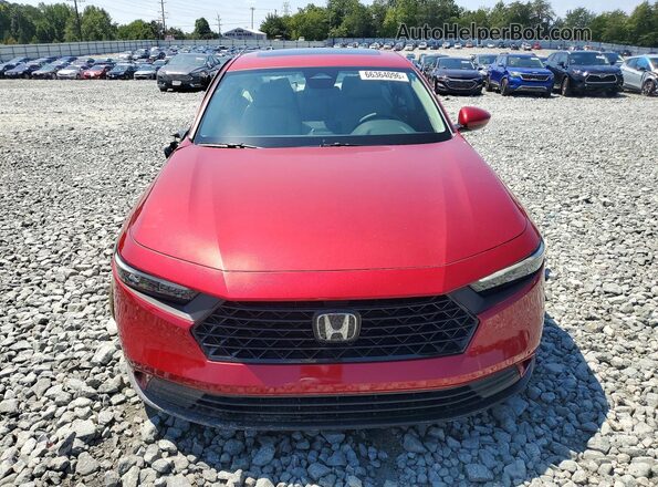 1HGCY1F34RA090968 2024 HONDA ACCORD Red Front view