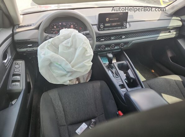 1HGCY1F35PA019775 2023 HONDA ACCORD Black Vista del salpicadero