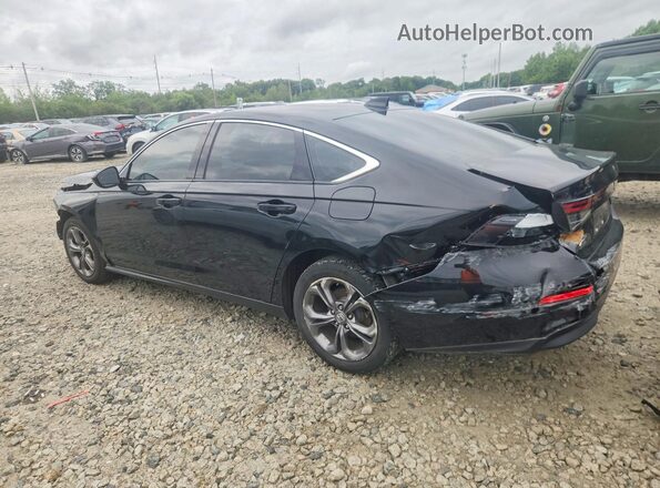 1HGCY1F35RA020914 2024 HONDA ACCORD Black უკანა მარცხენა