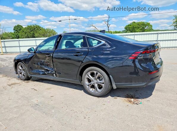 1HGCY1F35RA063262 2024 HONDA ACCORD Черный Задняя левая четверть
