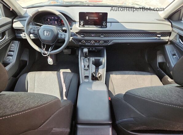1HGCY1F35RA063262 2024 HONDA ACCORD Черный Вид панели приборов