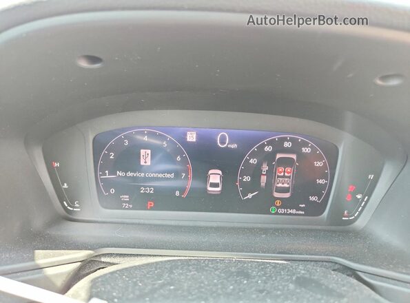 1HGCY1F35RA063262 2024 HONDA ACCORD Черный Вид щитка приборов