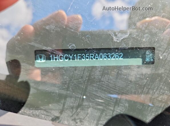 1HGCY1F35RA063262 2024 HONDA ACCORD Черный Вид подкапотного пространства