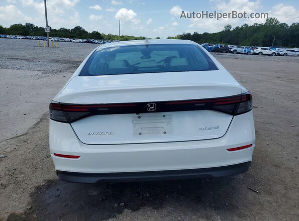 1HGCY1F36PA042451 2023 HONDA ACCORD White Vista trasera