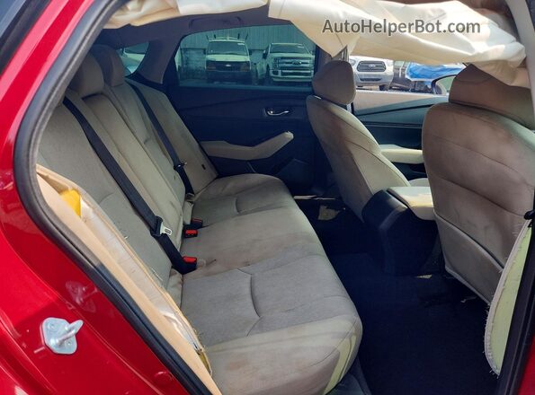 1HGCY1F36PA058245 2023 HONDA ACCORD Red Widok tylnych siedzeń