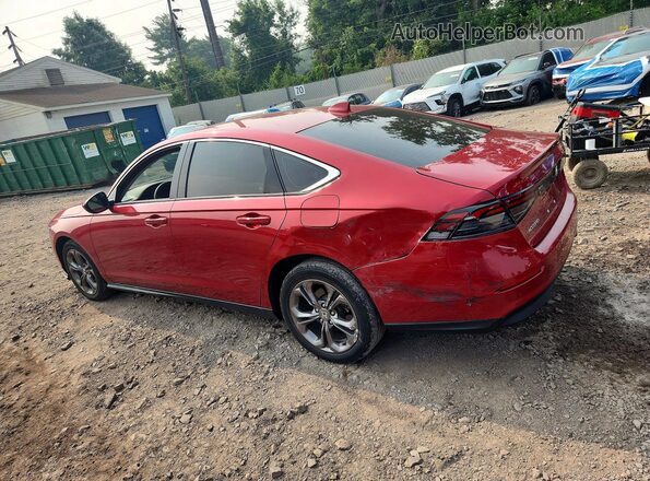1HGCY1F36PA058245 2023 HONDA ACCORD Red Tył lewy