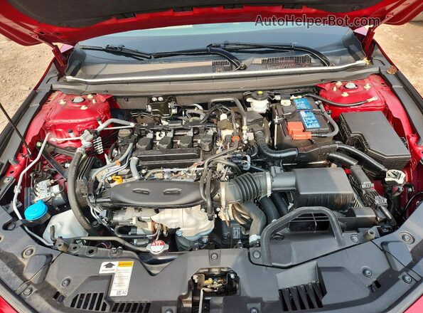 1HGCY1F36PA058245 2023 HONDA ACCORD Red Widok wnętrza z tyłu