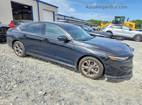1HGCY1F36PA059489 2023 HONDA ACCORD Black წინა მარჯვენა