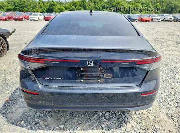 1HGCY1F36PA059489 2023 HONDA ACCORD Black უკანა ხედი