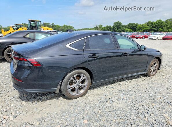1HGCY1F36PA059489 2023 HONDA ACCORD Black უკანა მარჯვენა