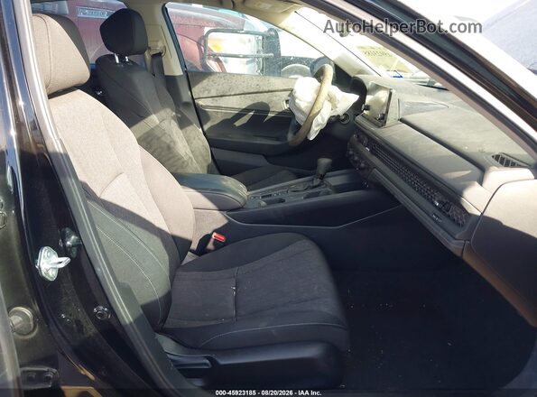 1HGCY1F36RA007556 2024 HONDA ACCORD Black წინა სალონის ხედი