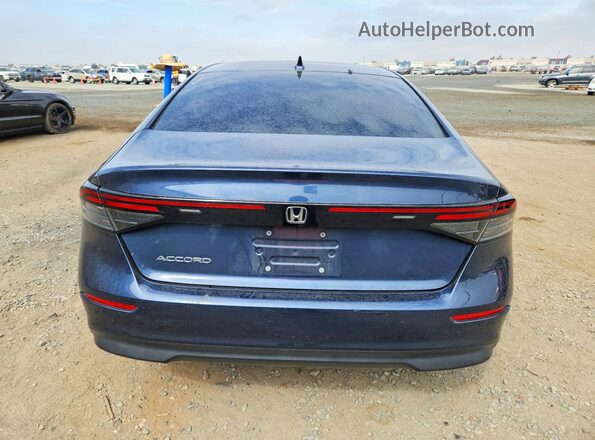 1HGCY1F36RA043067 2024 HONDA ACCORD Blue Widok z tyłu
