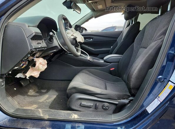 1HGCY1F36RA043067 2024 HONDA ACCORD Blue Widok wnętrza z przodu