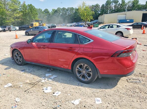 1HGCY1F36RA049418 2024 HONDA ACCORD Red Tył lewy