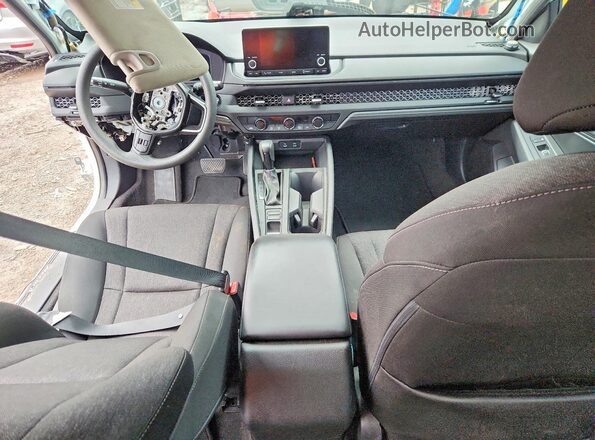 1HGCY1F37PA019258 2023 HONDA ACCORD White წინა პანელის ხედი