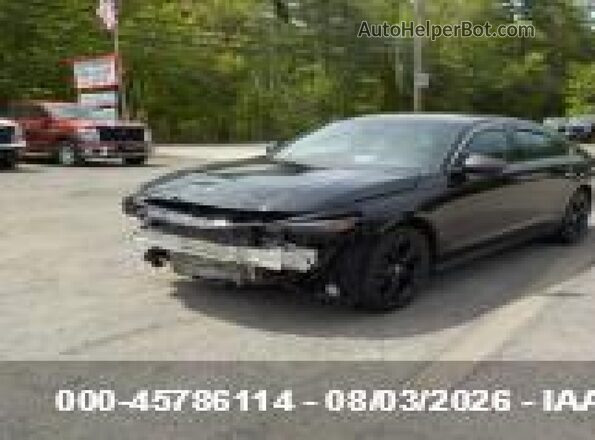 1HGCY1F37PA019891 2023 HONDA ACCORD Black Vista tres cuartos delantera izquierda
