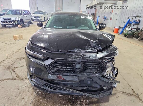1HGCY1F37PA022323 2023 HONDA ACCORD Black Դիմացի տեսք