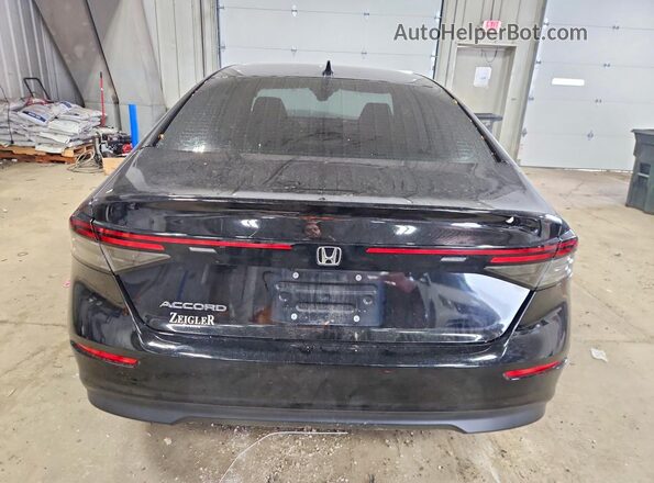 1HGCY1F37PA022323 2023 HONDA ACCORD Black Հետևի տեսք