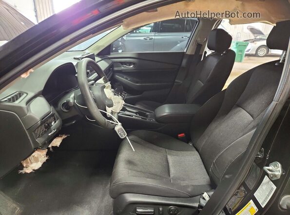 1HGCY1F37PA022323 2023 HONDA ACCORD Black Սալոնի դիմացի տեսք