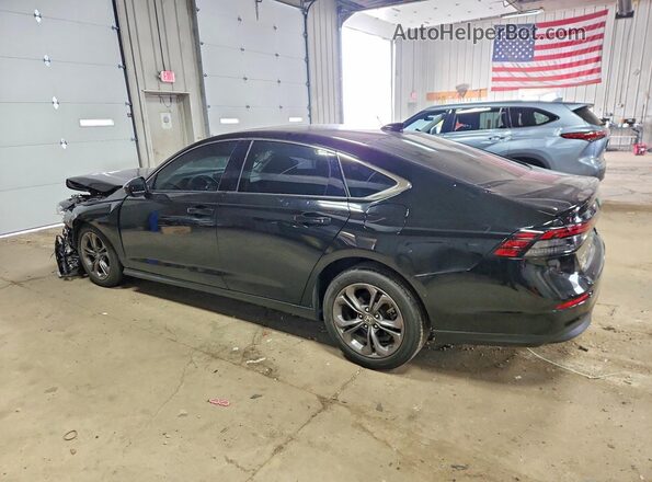 1HGCY1F37PA022323 2023 HONDA ACCORD Black Հետևի ձախ