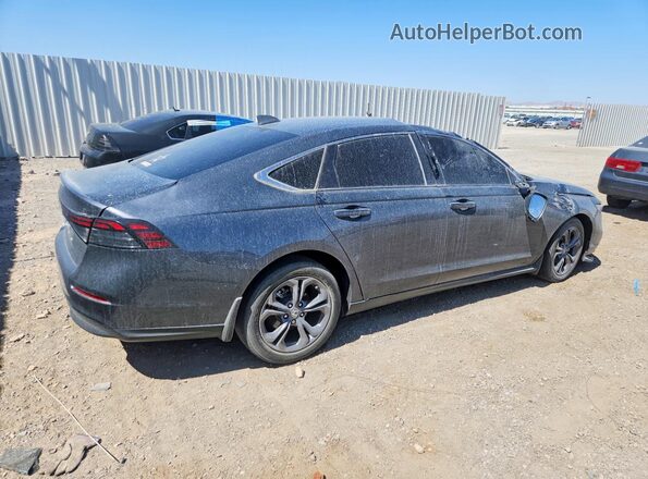 1HGCY1F37PA034696 2023 HONDA ACCORD Gray Trasero derecho