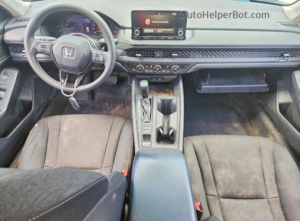 1HGCY1F37PA040241 2023 HONDA ACCORD Black Вид панелі приладів