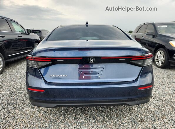 1HGCY1F37RA001023 2024 HONDA ACCORD Blue Вид ззаду