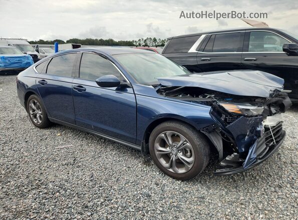 1HGCY1F37RA001023 2024 HONDA ACCORD Blue Передня права чверть