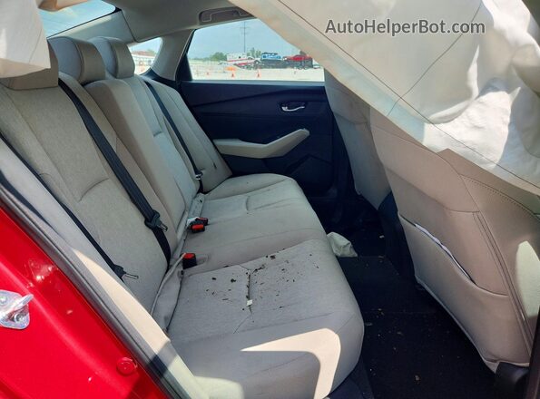 1HGCY1F37RA006013 2024 HONDA ACCORD Red Rear seats view