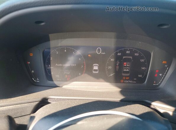 1HGCY1F37RA056734 2024 HONDA ACCORD Gray ხელსაწყოთა პანელის ხედი