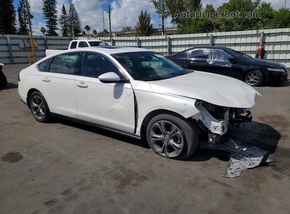 1HGCY1F37RA078460 2024 HONDA ACCORD White Delantero derecho
