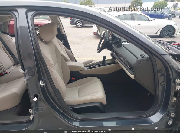 1HGCY1F38PA005806 2023 HONDA ACCORD Gray Widok wnętrza z przodu