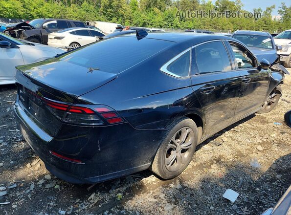 1HGCY1F38PA026154 2023 HONDA ACCORD Black უკანა მარჯვენა