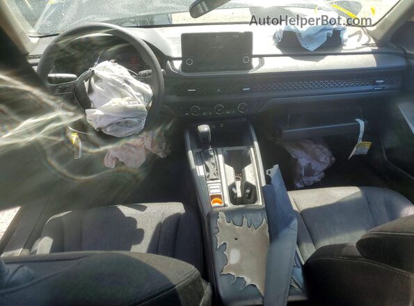 1HGCY1F38PA026154 2023 HONDA ACCORD Black წინა პანელის ხედი