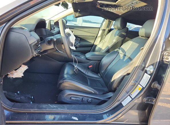 1HGCY1F38PA052849 2023 HONDA ACCORD Gray Սալոնի դիմացի տեսք