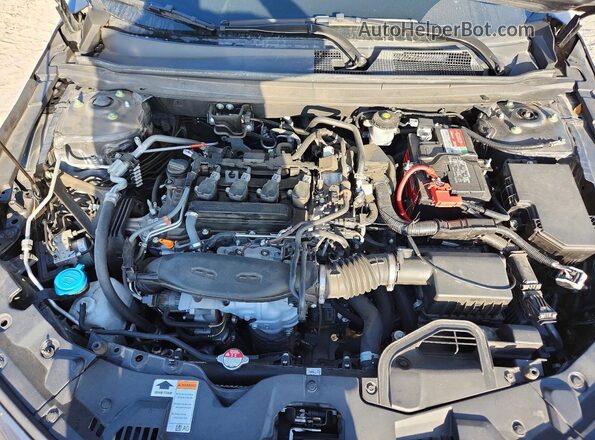 1HGCY1F38PA052849 2023 HONDA ACCORD Gray Սալոնի հետևի տեսք