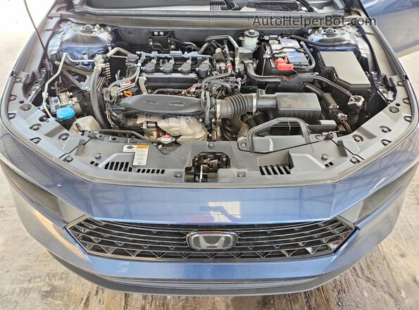 1HGCY1F38RA013875 2024 HONDA ACCORD Синий Вид задней части салона