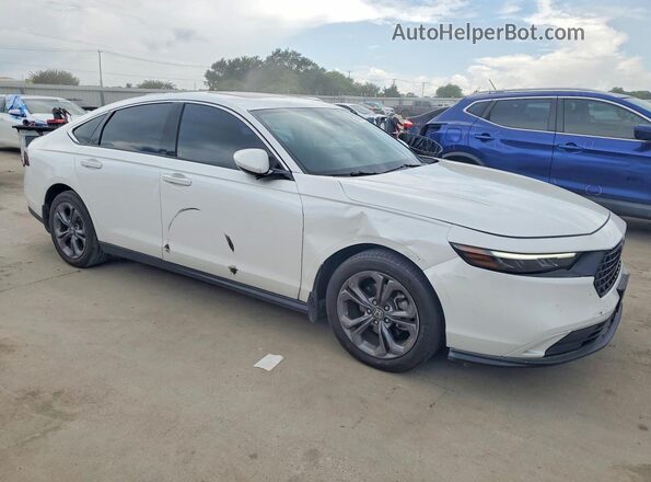 1HGCY1F38RA014007 2024 HONDA ACCORD Белый Передняя правая четверть