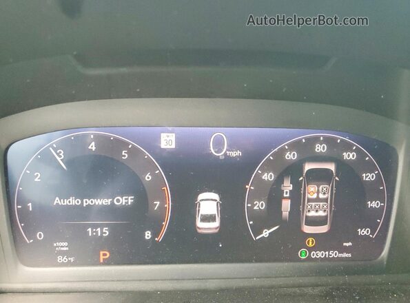 1HGCY1F38RA014007 2024 HONDA ACCORD Белый Вид щитка приборов