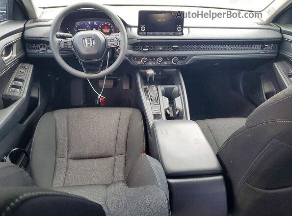 1HGCY1F38RA014007 2024 HONDA ACCORD Белый Вид панели приборов