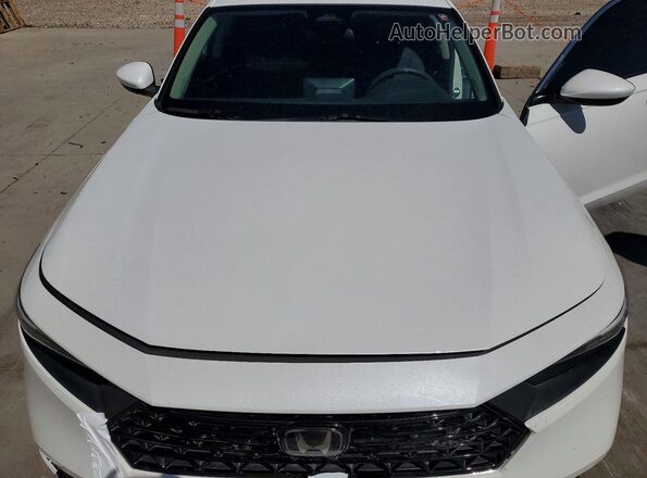 1HGCY1F38RA030420 2024 HONDA ACCORD White Rear interior view