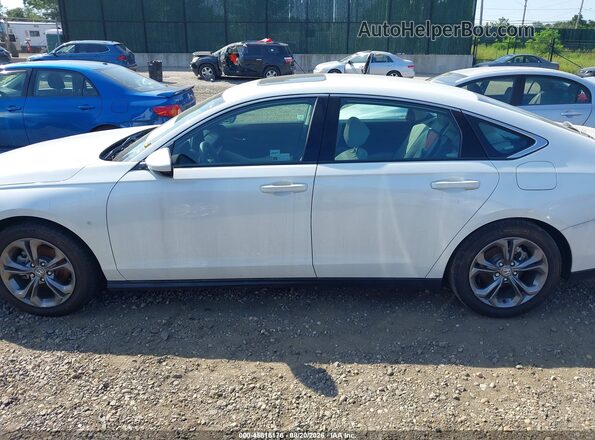 1HGCY1F38RA039781 2024 HONDA ACCORD White Widok wnętrza z tyłu