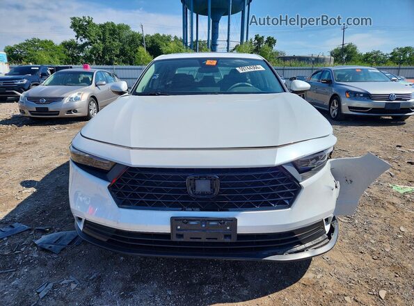 1HGCY1F38RA042776 2024 HONDA ACCORD White წინა ხედი