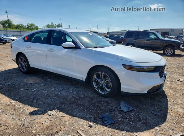 1HGCY1F38RA042776 2024 HONDA ACCORD White წინა მარჯვენა