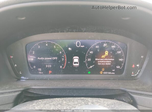 1HGCY1F38RA049405 2024 HONDA ACCORD Красный Вид задних сидений