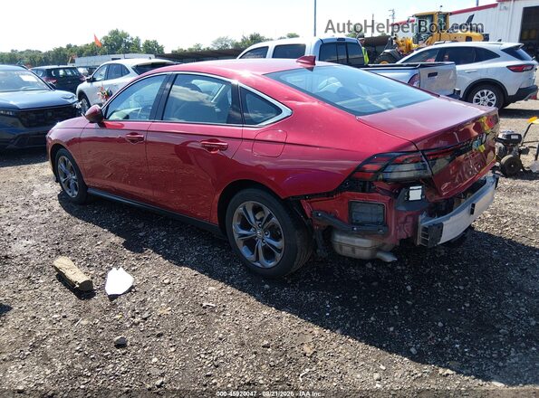1HGCY1F38RA049405 2024 HONDA ACCORD Красный Задняя левая четверть