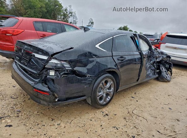 1HGCY1F38RA063143 2024 HONDA ACCORD Black Задня права чверть